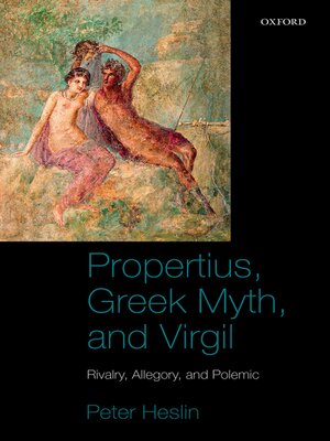 cover image of Propertius, Greek Myth, and Virgil